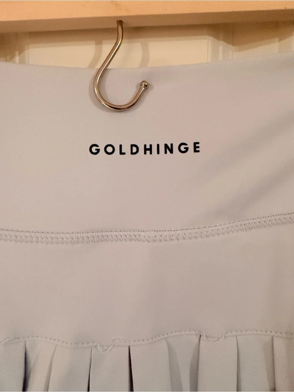 Goldhinge Light Lavender Pleated Tennis Skirt Large - Picture 3 of 3
